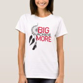 Dream big erreichen mehr inspirierend Kostenvorans T-Shirt (Vorderseite)