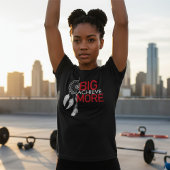 Dream Big erreicht mehr Träumerei Grafik T-Shirt