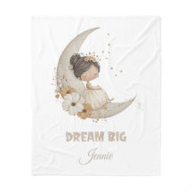 Dream Big Fairy Moon Child - Personalisierter Name
