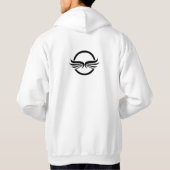 Dream Big Fly High Logo mit Eagle Hoodie (Rückseite)