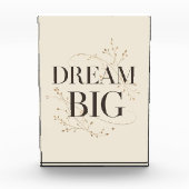 Dream Big Fotoblock (Vorderseite)