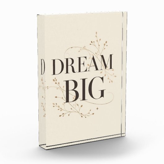 Dream Big Fotoblock (Links)