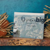 Dream Big Fotoplatte (Seite)