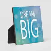 Dream Big Fotoplatte (Vorderseite)