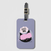 Dream Big - Gepäckmarke Gepäckanhänger (Vorderseite Vertikal)