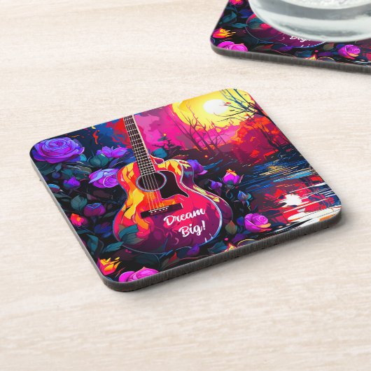 Dream Big Getränkeuntersetzer (Linke Seite)