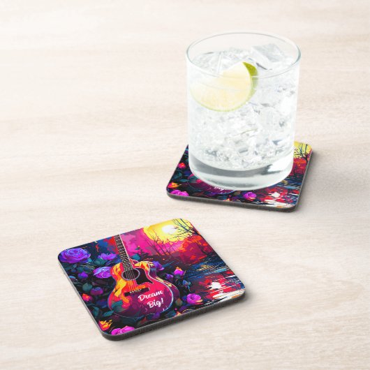 Dream Big Getränkeuntersetzer (Rechte Seite)