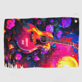 Dream Big Golfhandtuch (Horizontal)