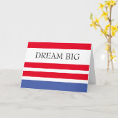 Dream Big Gratulationen zum Werden zum Bürger Karte (Gelbe Blume)