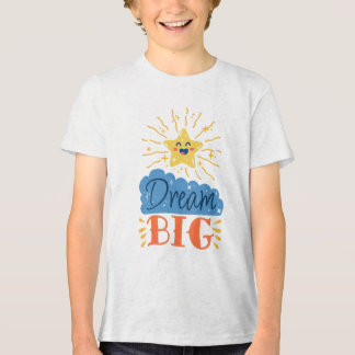 Dream Big Happy Star Light Trails Tri-Blend Shirt