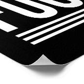 Dream Big, hart arbeiten, Schwerpunkte setzen - Gy Poster (Ecke)