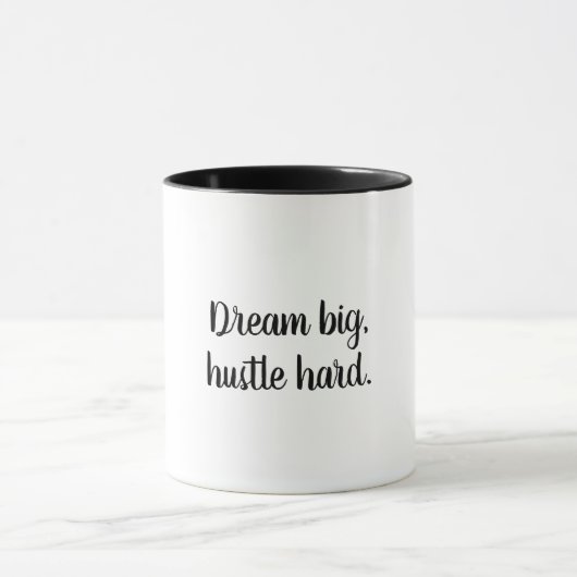 Dream Big, harte Motivierend Kaffee-Tasse Tasse (Zentrum)