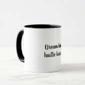 Dream Big, harte Motivierend Kaffee-Tasse Tasse (Vorderseite Links)