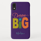 Dream BIG individuelle Name Case-Mate iPhone Hülle (Rückseite)