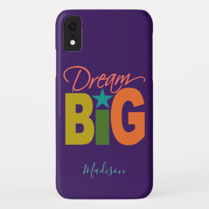 Dream BIG individuelle Name Case-Mate iPhone Hülle