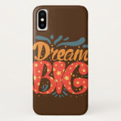 "Dream Big Inspirational Phone Cover" Case-Mate iPhone Hülle (Rückseite)