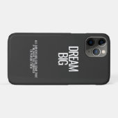 Dream Big iPhone Case (Rückseite (Horizontal))