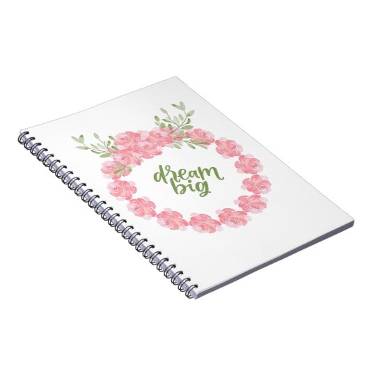 Dream Big Journal Notebook Notizblock (Rechte Seite)