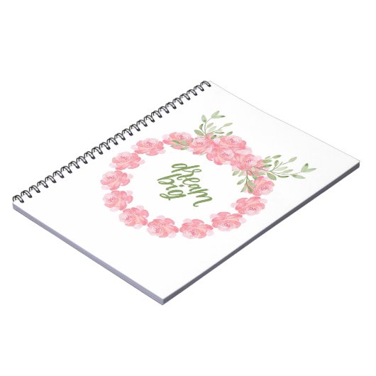 Dream Big Journal Notebook Notizblock (Linke Seite)