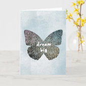 Dream Big Karte (Gelbe Blume)