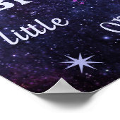 Dream BIG Kleiner Poster (Ecke)