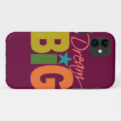 Dream BIG kundenspezifische iPhone Case-Partner Case-Mate iPhone Hülle (Rückseite (Horizontal))