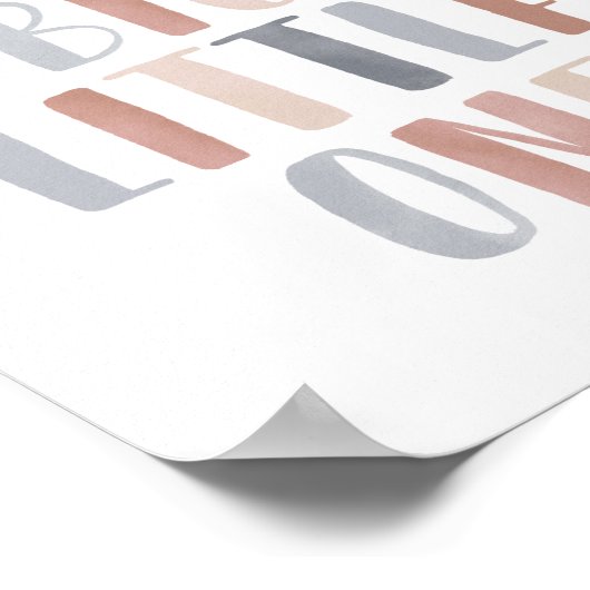 Dream Big Little One Boho Kinder Zimmer Dekoration (Ecke)