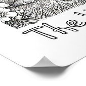 Dream Big, Little One - Ein farbiges Buchposter Poster (Ecke)