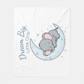 Dream Big, Little One Fleecedecke (Vorderseite)