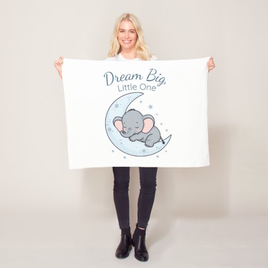 Dream Big, Little One Fleecedecke (Beispiel)
