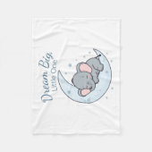 Dream Big, Little One Fleecedecke (Vorderseite)