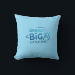 Dream big, little one  Inspiring Kids Apparel Kissen<br><div class="desc">Celebrate childhood with our motivational kids apparel This cute t-shirt features uplifting quotes that empower little achievers to dream big and chase their dreams.</div>