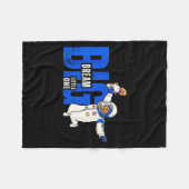 Dream Big, Little One - Insrational Quote Gift For Fleecedecke (Vorderseite (Horizontal))