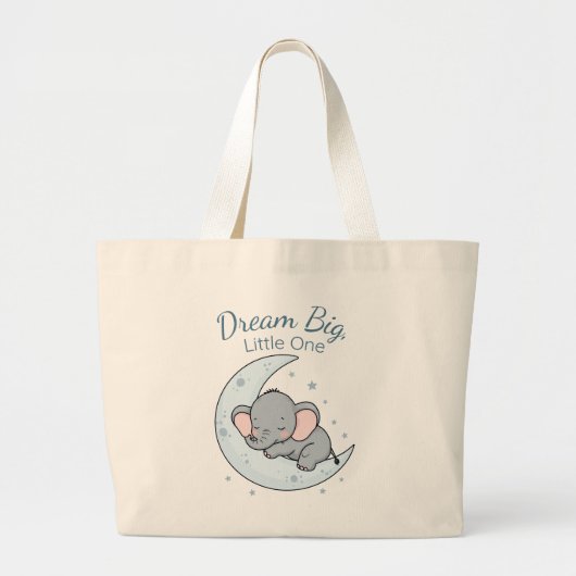 Dream Big, Little One Jumbo Stoffbeutel (Vorne)