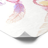 "Dream Big Little One" Kinderraum-Poster Poster (Ecke)