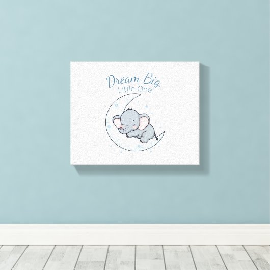 Dream Big, Little One Leinwanddruck (Insitu (Holzboden))