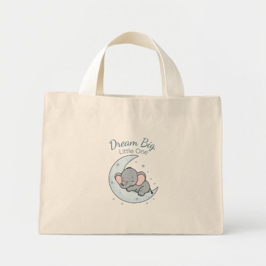 Dream Big, Little One Mini Stoffbeutel (Vorne)