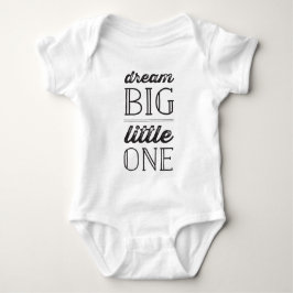 Dream Big Little One Neutral Kids Baby T - Shirt