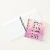 Dream Big Little One Notizbuch (Innenseite)