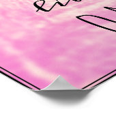 Dream Big Little One Poster (Ecke)