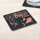 Dream Big Little One Rechteckiger Pappuntersetzer (angewinkelt)