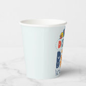 Dream Big Little One Rocket Pappbecher (Rechts)