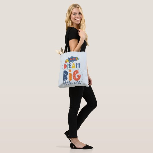 Dream Big Little One Rocket Tasche (Am Model)