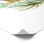 Dream Big Little One, Schlaffox Print Poster (Ecke)