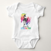 Dream Big Little Unicorn Baby Bodysuit Baby Strampler (Vorderseite)