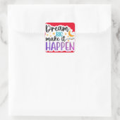 Dream Big - Mach es zum Aufkleber (Tasche)