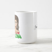 Dream Big Mija Individuelle Name Kaffeetasse (Mittel)