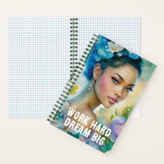 Dream Big mit Tiana Notebook Notizblock (Innen)