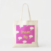Dream Big Modern Tragetasche (Vorne)