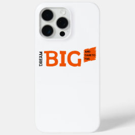 Dream Big Motivation Case-Mate iPhone Hülle